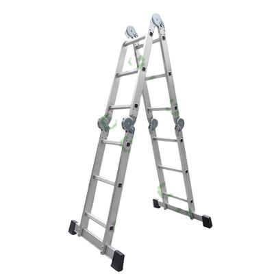 China Factory price modern colorful color universal aluminum folding ladder for sale