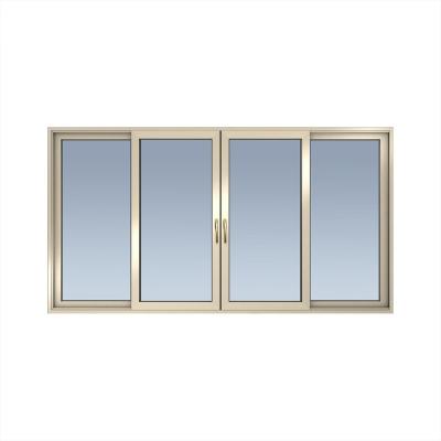 China High Performing AS2047 Modern Commercial Multi Slide Glass And Aluminum Doors for sale