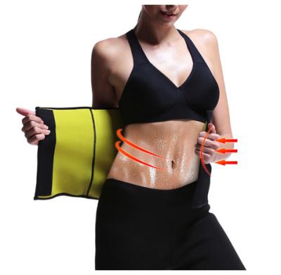 China Bel Antrenoru Fashion Neoprene Top Women's Antibacterial Top Sale Waist Trainer Shapers Fitness Belt Waist Trimmer Black for sale