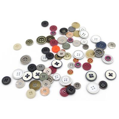 China Factory Hot Sale 6mm Custom Made Zinc Alloy Sewing Clothing Accessories 24mm Sewing Clothing Accessories 4 Holes Around Button for sale