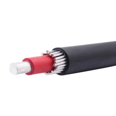 China Construction twisted pair cable pvc aluminum alloy electric xlpe insulated conductor concentric cable for sale