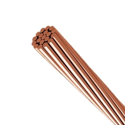 China Ground Wire Ground Wire Bare Copper Aerial Conductor for sale