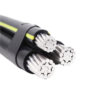 China Power Transmission Durable Premium Bundle Aerial Cable Stranded Aluminum Conductor ABC Cable for sale