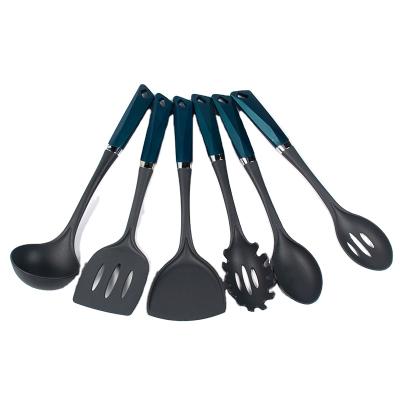 China Sustainable Amazon Hot Sale 6pcs Silicone Kitchen Utensil Set - Silicone Cookware Set for sale