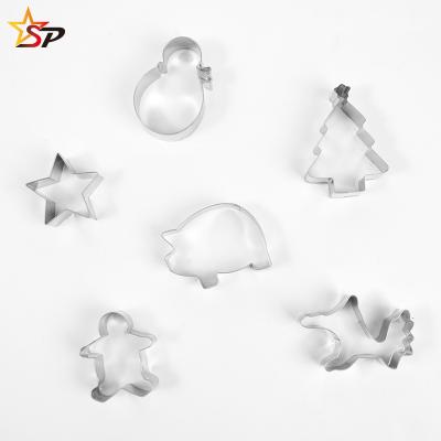 China High Quality Easter Cookie Cutter Stainless Steel Sustainable Cookie Cutter 6 Pieces With Shape 6 for sale