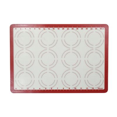 China High Clean Easy Sustainable Food Grade Non-Stick Silicone Baking Mat Silicone Baking Mat Sheet Mat Silicone Macaron Baking Mat for sale