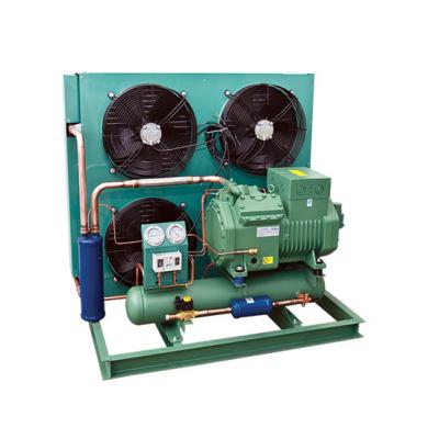 China Hot Selling Refrigeration Parts Semi-hermetic AC Compressor Air Cooled Condensing Unit for sale