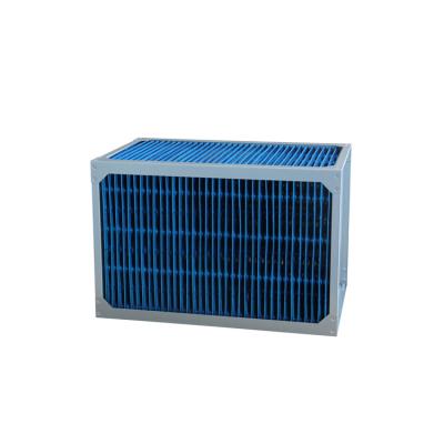 China Heater Parts Ventilation Fan Fresh Air Household Cross Flow Aluminum Plate-fin Heat Exchanger for sale