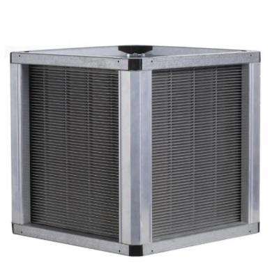 China Heater Parts Energy Saving Cool Hydrophilic Aluminum Foil Cross Flow Air Heat Exchanger Air-to-Air Core for sale