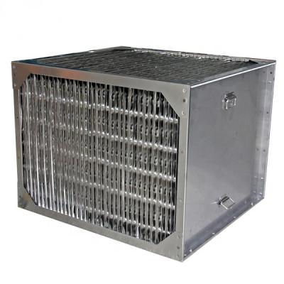 China Heater Parts Air To Air Or Cooling Circuit Core Parts Plate Type Crossflow Refrigeration Heat Exchanger Customization for sale