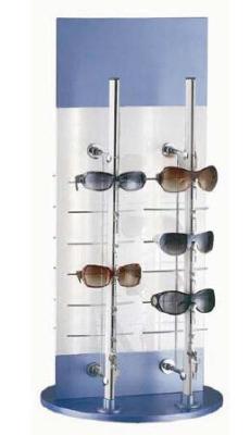 China Plastic Display Floor Stand of Sunglass or Eyewear / Rotating Display Shelf for sale