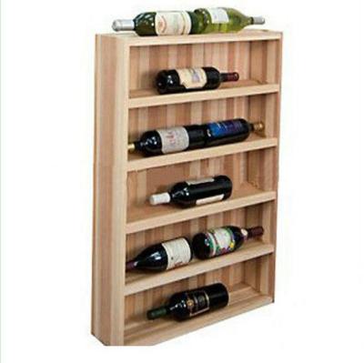 China Alcohol Beer / Champagne Wooden Display Racks For supermarket for sale