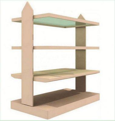 China Mini High Heel Shoes Wooden Display Racks with acrylic sheet for sale