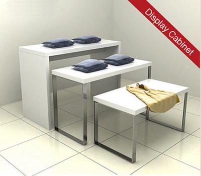 China Wooden Garment  Display Racks for sale