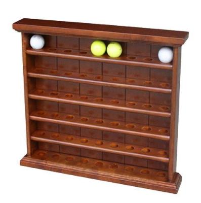 Chine Cabinet en bois de boule de golf avec l'horloge pour 54 morceaux de boule de golf à vendre