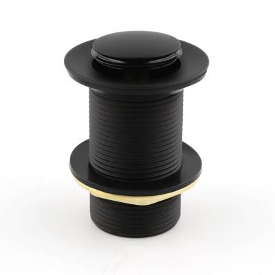 China Basin Waste 32mm Matt Black Bathroom Essential Plumbing Sound Modern Fit Drain for sale