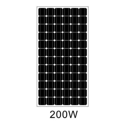 China Manufacturers Sell Solar Panel 200w 24v Solar Panel 200w SolarPanel Home 420*280mm for sale