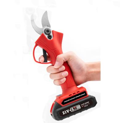 China High Quality Cordless Garden Shears 21v Electric Scissor Branch Cutter Anti-Slip Handle for sale