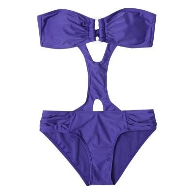 China Custom Made Anti-UV Beach Vacation Cloth Sexy Swimwear/Thin One Piece Swimsuit for sale