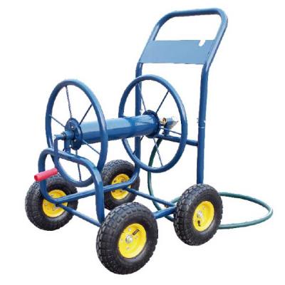 China Sturdy Garden Adjustable Water Cart Stand Up 100M Water Yardwork Hasel Hose Reel Irrigation System for sale