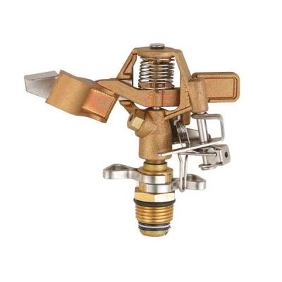 China Garden Lawn Impact Watering Brass Sprinkler for sale