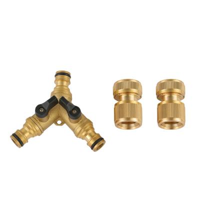 China Brass Connection 3 PC Quick Connect Set for sale