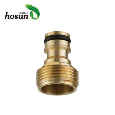 China Irrigation Garden Hose Watering Brass Male Cheap Popular Coupler for sale