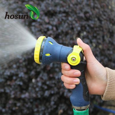 China Soft Grip Control 8 Inch Style Garden Hose Nozzle for sale