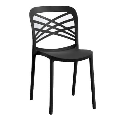 China Modern Design Extendable Plastic Indoor Seating Outdoor Furniture Dining Chairs for sale