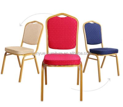 China Wholesale modern used hotel cheap metal wedding hall stackable banquet chairs for sale for sale