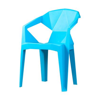 China Modern Cheap Plastic Stackable Restaurant Chair Outdoor Fast Food Dining Armchairs for sale