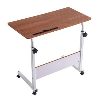 China Modern Laptop Table Computer Desk Folding Table Computer Desk (Waist) Height Adjustable Bed Side Study Computer Desk for sale