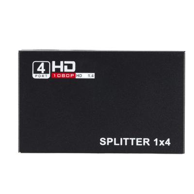 China Nput one HDTV and four HDTV-compatible splitter one HDTV digital signals 1080P one quarter converter one in four out of HD distributor for sale