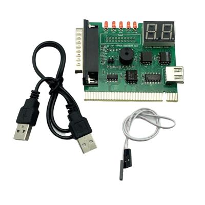 China PCI Test Card PCI Motherboard Parallel Left Dual Purpose Test Card Notebook 2 Bit With USB Parallel Left Parallel Left Dual Purpose PCI Test Card for sale