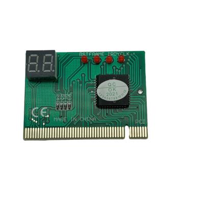 China Computer Failure 2 Motherboard Diagnostic Bit Card Apply to Desktop Motherboard PCI Card Fault Test Diagnostic Card for sale