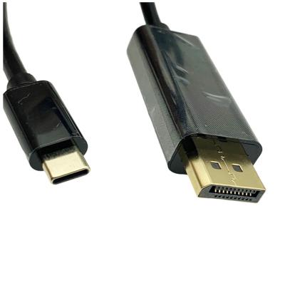 China Computer USB 3.1 Type C Cable 1.8m 6ft 4K to DP Adapter for Apple New USB C to DISPLAYPORT Cable for sale