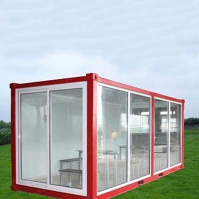 China 2021 Modern Eco-Friendly Products Prefab Container House Commercial Guard House Building Kiosk for sale