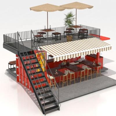 China Modern Fast Food Restaurant Prefab House For Sale for sale