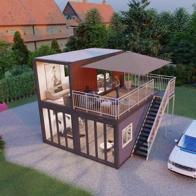 China New Modern Quickly Install Prefab Container House Assembly Cart House for sale