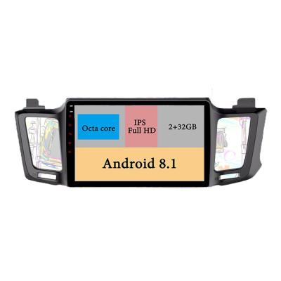 China 8.1 Core 8 Android GPS 10.2 inch Large Touch Screen Car Radio Stereo Multimedia For Toyota Rav4 2016 2017 Gps Audi Video Navi System for sale