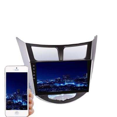 China Android 6.0/7.1 GPS Car Music Video Audio Player For Hyundai Accent Blue WIT Hatchback Grand Avega Hatchback Dodge Attitude for sale