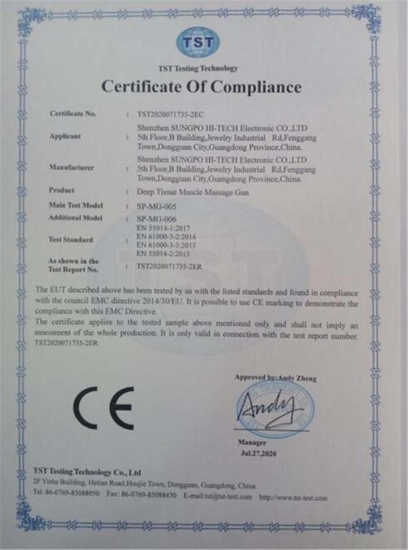 CE - Shenzhen Sungpo Hi-Tech Electronic Co., Ltd.