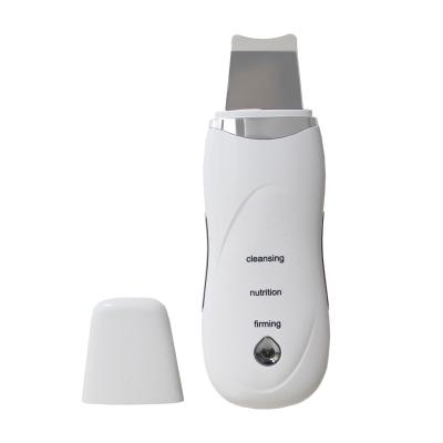 China High Frequency Ion Ultrasonic Facial Skin Scrubber OEM EMS DEEP CLEANSING Ultrasonic Facial Skin Scrubber for sale