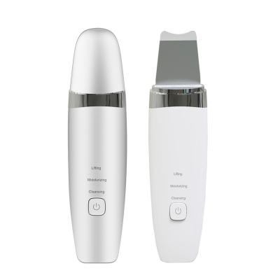 China Mini Face Spatula Instruments Beauty Machine Facial Rejuvenation Ultrasonic DEEP CLEANSING Skin Scrubber for sale