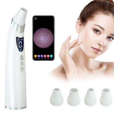 China Hot Selling Acne Treatment Video Mini Blackhead Remover Vacuum Blackhead Remover Machine With Camera for sale