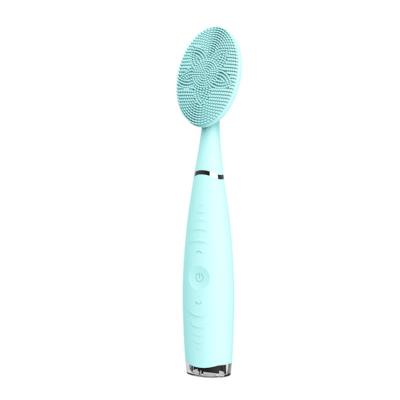 China Electric Face Brush DEEP CLEANING Waterproof ipx6 High Frequency Vibration Deep Cleansing Handheld Facial Cleansing Brush for sale