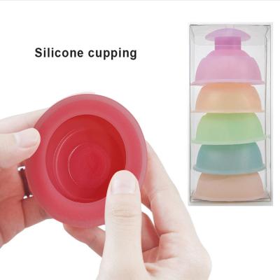 China Body Massage Therapy Suction Apparatus Silicone CE Properties Vacuum Cupping Set for sale