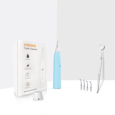 China Effectively Separate Dental Plaque Remover Electric Tooth Stains Sonic Adult Version Electric Ultrasonic Oral Dental Cleaner Tooth Cleaner for sale