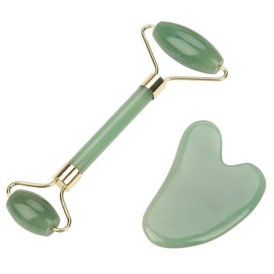 China Whitening Face Rose Stone Silent Cellulite Massager Anti Wrinkle Skin Care Jade Roller Gua Facial Sha for sale