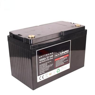 China Popular Design 12 Volt 100 Ah Lifepo4 100Ah Deep Clycle 12V Lithium Battery NBR-12100-18 for sale